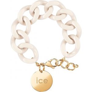 Meimie-Ice-Jewellery-Chain Bracelet-Braceletmailles Xl De Couleur Pour Femmes Fermé D¿Unemédaille Dorée - Neuf