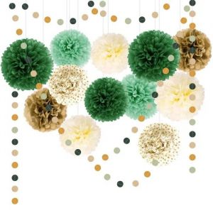 Wearxi Pompons Kit 23 Pi&egrave;ces D&eacute;coration Style Vintage Multicolore - Neuf