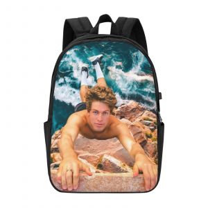Sac à dos Ben Azelart Stay Wild pour homme, femme, adolescent, résistant à l'eau, décontracté - CASE1245 - Neuf