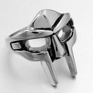 Hommes Gothique Biker Punk Vintage Alliage Bague Spartan Masque Casque Nordique Pagan Viking Anneaux - Neuf