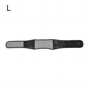 Ceinture De Th&eacute;rapie Magn&eacute;tique Auto-Chauffante 2025, Soutien Lombaire Respirant, Unisexe (Noir, Taille L) - Neuf