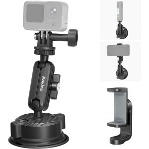 Support &agrave; Ventouse pour Supports de Cam&eacute;ras Voiture Supports pour Go Pro Voiture Support Pare-Brise Porte-T&eacute;l&eacute;phone Accessoires pour Insta 360 - Neuf