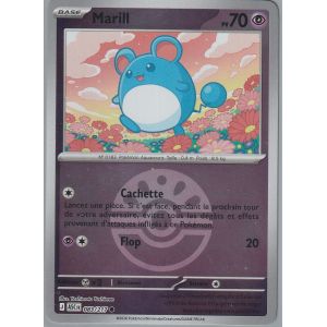 Carte Pok&eacute;mon - Marill 083/217 - Reverse Copain Ball - H&eacute;ros Transcendants - Neuf