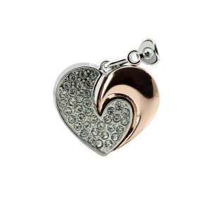 KALPZ-Clé Usb Joli C?ur, 16 Go 32 Go 64 Go 128 Go 256 Go, Disque Mémoire Flash, Pendentif C?ur En Cristal, Clé Usb,128 Go,Style 6 - Neuf