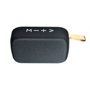 Enceinte Bluetooth sans fil grise mini portable d'ext&eacute;rieur, cl&eacute; USB courte - Neuf