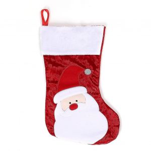 Bas bonhomme de neige 36cm grand bas de Noël comme sac cadeau de Noël - Neuf