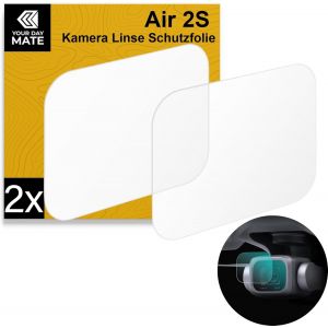 Kal-Protecteurs D'écran Caméra Adaptée À Dji Mavic Air 2 S, Jeu De 2, Cristal Clair, Verre 9h, Couvre-Objectif Pour Objectif Adapté À Dji Mavic Air 2 S Drone, Protecteur D'écran En Verre, Pour Air 2-Kalanka - Neuf