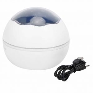 Projecteur D'etoiles Led Rotatif A 360 Degres, 8 Couleurs, Veilleuse Pour Enfants, Blanc - Neuf