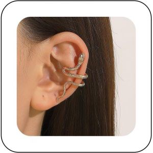 Kal-Boucle D'oreille Serpent Vintage Boucle D'oreille Serpent Warp Boucle D'oreille Serpent Boucle D'oreille Punk Serpent Faux H&eacute;lix Boucle D'oreille Bijoux Pour Femmes Et Filles - Neuf
