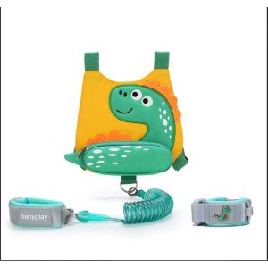 Harnais De S&eacute;curit&eacute; Pour Enfants, 4-En-1 Enfant Securit Laisse, Harnais Avec Verrous De S&eacute;curit&eacute; Pour Enfants, B&eacute;b&eacute;, Harnais Pour Les Gar&ccedil;ons Et Les Filles (Vert) - Neuf