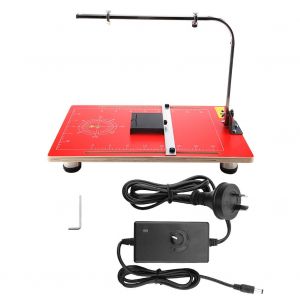 Machine de decoupe de mousse a fil chaud, table de coupe, support de travail, outil de table, coupe-polystyrene (prise AU) - Neuf
