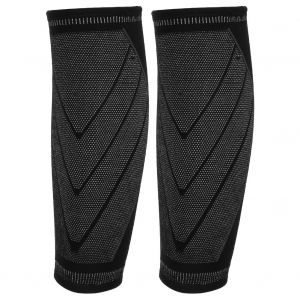 Protege-Tibias Unisexe En Tricot, Elastique, En Nylon, Pour Le Sport, La Course A Pied, Le Basket-Ball, Taille M - Neuf