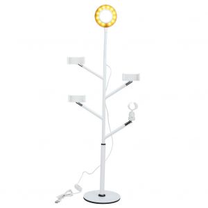 Anneau lumineux LED en direct pour studio photo, salon de beaute, tatouage (noir) - Neuf