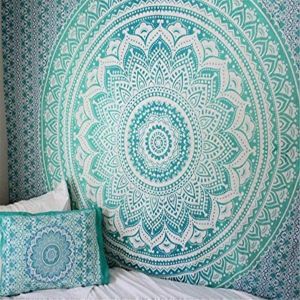 Mandala Tapisserie Tissu Indien Bohème Serviette Murale Art Mural Chambre,150 X 130 Cm - Neuf