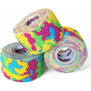 Sept-Catgrips Tape Crossfit, Lot De Rouleaux Xl De Bande Adhésive De Sport Pour Crossfit, Strap Doigt 7 M X 3,8 Cm, Bande Strapping Adhésif, Grip Tape Pour Doigt Et Poignets (Camo, 3 Tapes X 3.8cm) - Neuf