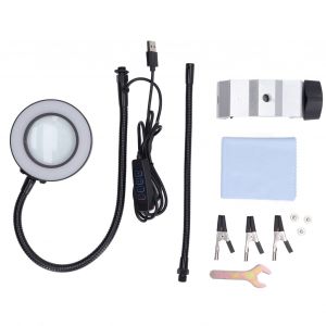 XYONG Lampe loupe LED 3X col de cygne rotation 360¡ã 3 modes de couleur pour la lecture et le travail - Neuf
