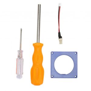 Ventilateur 3d Print Mount Kit Mini Cooling Fan 3d Printed Frame Mount Kit Pièces De Rechange Pour Ngc Gamecube Violet - Neuf