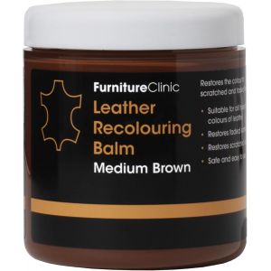 Baume De Recoloration Du Cuir Brun Moyen Cr&egrave;me Pour Restaurer La Couleur Et Nourrir Le Cuir D&eacute;lav&eacute;, Us&eacute;, Ray&eacute; Sur Canap&eacute;, Meuble, Si&egrave;ge Auto, Chaussures, Sac Et Blouson. 16X Teintes[Z158] - Neuf