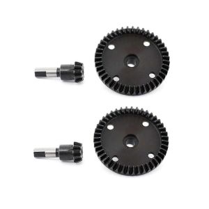 2 Set Pignon Principal 43T et Engrenage d'Entr&eacute;e 10T pour Arrma 1/7 Escouade Mojave 1/8 Kraton Notorious Outcast 6 - Neuf