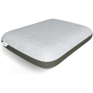 Ulteronixshop-Oreiller Thalasso Bambou, 60x40, &agrave; M&eacute;moire de Forme, Enrichie au Charbon Actif de Bambou - Neuf