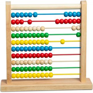 ERYI-Abaque En Bois, Jouet Classique En Bois, Jouet De Développement, Jeux D'Apprentissage Montessori, Cadeau Pour Garçons Et Filles De 3 4 5 6 7 Ans - Neuf