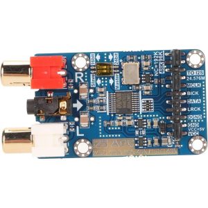 Décodeur Audio I2S ADC,Carte de Développement en Mode Maître-Esclave avec 3,5 Mm ou Entrée pour Les Amateurs de Musique - Neuf
