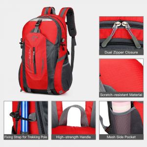 Sac à Dos De RandonnéE 40l ImperméAble LéGer RandonnéE En Plein Air Trekking Sac à Dos De Voyage Pour Hommes Femmes - Neuf