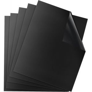 AYUHR-Tapis de Cuisson pour Barbecue, 40x60cm Set de 5 Feuilles de BBQ Réutilisable Extérieur, Cuisson Mats Plancha pour Barbecue Gaz, Weber Charbon Barbecue,Postuler à Plaques et Grilles pour Cuisso - Neuf
