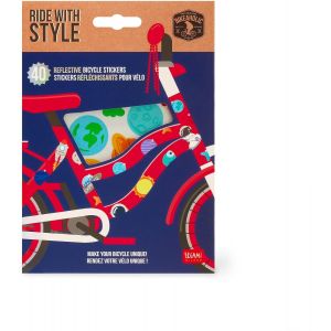 KAL-Stickers Ride With Style, Autocollants Réfléchissants, Résistants Au Soleil Et À La Pluie, Faciles À Appliquer Et À Enlever, Décorations De Vélo Pour Enfants, Space Bébé U2013 Garçon - Neuf