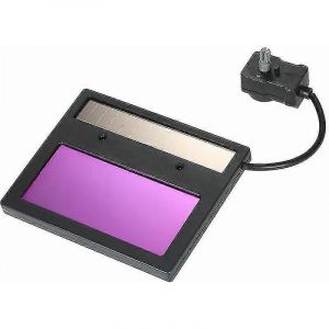 Masque de soudage solaire auto-obscurcissant avec lentille de protection - Neuf