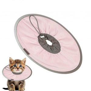Chien De Cône, Le Chat De Récupération De Collier Pour Lécher Les Plaies | Doux Léger Collier Élisabéthain Pour Les Chats, Les Chatons, Les Chiots Taille S - Neuf