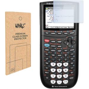 Film de protection d'&eacute;cran compatible avec TI-82 Advanced Phyton Edition Calculatrice graphique - Neuf