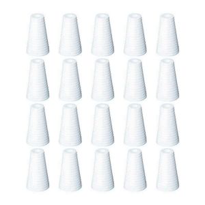 20pcs Blind Pull Cordon Boutons Blanc Aveugle Cordon Porte-Cordon Blanc Pendentifs Vers Le Bas Fin Fen&ecirc;tre Aveugle Tirer Cordon Pendentif - Neuf