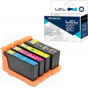 Cartouche d'encre Compatible 100XL 105XL 108XL (1Noir 1Cyan 1Magenta 1Jaune) Remplacement pour LEXMARK Impact S300 S301 S302 S305 S308 S402 S405 S408 S409 Intuition S502 S505 S508 S605 S608 - Neuf
