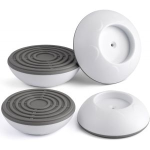 Kalanka-4 Pi&egrave;ces Patins De Protection Murale Pour Grilles D'escalier, Extension De Barri&egrave;re Pour B&eacute;b&eacute;, Coussinets Muraux Pour Barri&egrave;res, Gobelets Muraux Pour Barri&egrave;re De B&eacute;b&eacute;, Animaux De Compagnie - Neuf