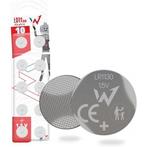 onder Full Energy - Piles Boutons LR54 1.5V Alcalines Pack de 10 Jusqu&iquest;&agrave; 970h d&iquest;autonomie Format LR1130 Id&eacute;al Calculatrices, Jouets, Montres, Outils de Mesure - Neuf