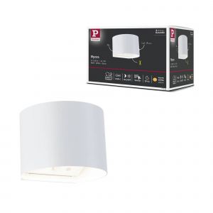 Lampe Murale Rechargeable &Agrave; Led Nyora Ip44 3000k 135x120mm 2x1w / 1w Blanc - Neuf