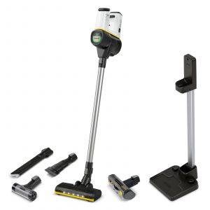 Aspirateur balai sans fil Karcher VC 6 Cordless ourFamily Extra - Autonomie 60 min- Accessoires Supplémentaires- support sans perçage - Neuf
