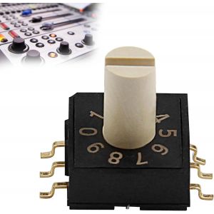 Eryi-1pcs Commutateur Rm3haf-10,Interrupteur D'encodeur Rotatif Avec Poignée 3: 3 Pour Les Équipements Audio/Vidéo, Commutateur Rm3haf-10 Bouton Boîte À Histoires Lunii Ma Fabrique À Histoires. - Neuf