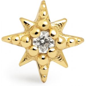 Kal-Boucles D'oreilles Uniques En Zirconias. Argent Sterling 925 Ou Laiton Plaqu&eacute; Or 18 Kt, Orn&eacute;es De Zirconias. Bijoux Pour Femme. - Neuf