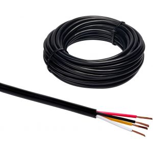 10M Câble de Remorque 4 Fils,12v 24v Véhicule Câble 4x0,75mm² Câble Rond,4 Fils Câble FLRYY Véhicules Pour Caravane Camion Camping-Car Remorque - Neuf