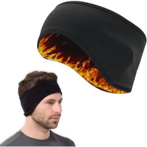 Tzf-2 Pcs Hiver Sport Bandeau Cache Oreille, Polaire Bandeau De Sport, Bandeau D'oreille L&eacute;ger, Pour Sports, Yoga, Danse, Running, Ski, Cyclisme - Neuf