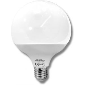 Kalanka-- Ampoule Led Globe 270o, G120, Filetage E27, 18w (&iquest;&iquest;Quivalent 140w), 3000k, 1800 Lumens (Blanc Chaud) Id&iquest;&iquest;Al Pour Les Salons, Les Couloirs, Les Cuisines, Les Chambres, Les Bureaux. - Neuf