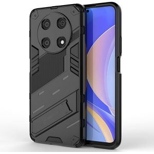 Kal-® Coque Pour Huawei Nova Y90 Avec Support Invisible [Qualité Militaire Anti-Chute Protection] [Fonction De Support De Voiture Magnétique] Étui Pc Et Tpu, Noir - Neuf