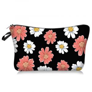 Toile De Maquillage Sac Rose Sacs Sac À Main Mini Porte-Monnaie Fermeture À Glissière Sac De Toilette Organisateur De Beauté, Stockage Des Sacs De Maquillage Accessoires De Voyage Femmes Filles - Neuf
