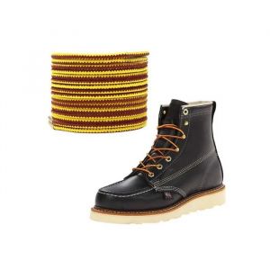 Lacets Ronds 3mm 140cm Pour Chaussures De Trekking Travail Et Randonn&eacute;e, Lot De 2 Lacets R&eacute;sistants Antid&eacute;rapants Pour Bottes - Neuf