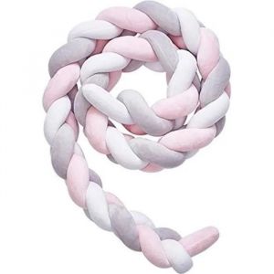 Tour De Lit - Serpent Coussin - Pare-Chocs Velours - 300cm - Neuf