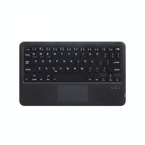 Clavier Pour Tablette Sans Fil Bluetooth Avec Pav&eacute; Tactile Vert Fonc&eacute; Noir Yonis - Neuf