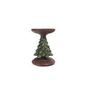 1pc Petite Vintage Arbre De No&euml;l D&eacute;tenteur De La Bougie, De L'artisanat, D&eacute;coration - Neuf
