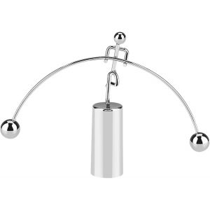 KAAQL-Mini Berceau Balance Ball Ameublement Physique Classique Science Fun Bureau Bureau Jouet Éducatif Pour La Décoration De La Maison Décor De Bureau Petits Ornements Décompressif Art Gadgets - Neuf